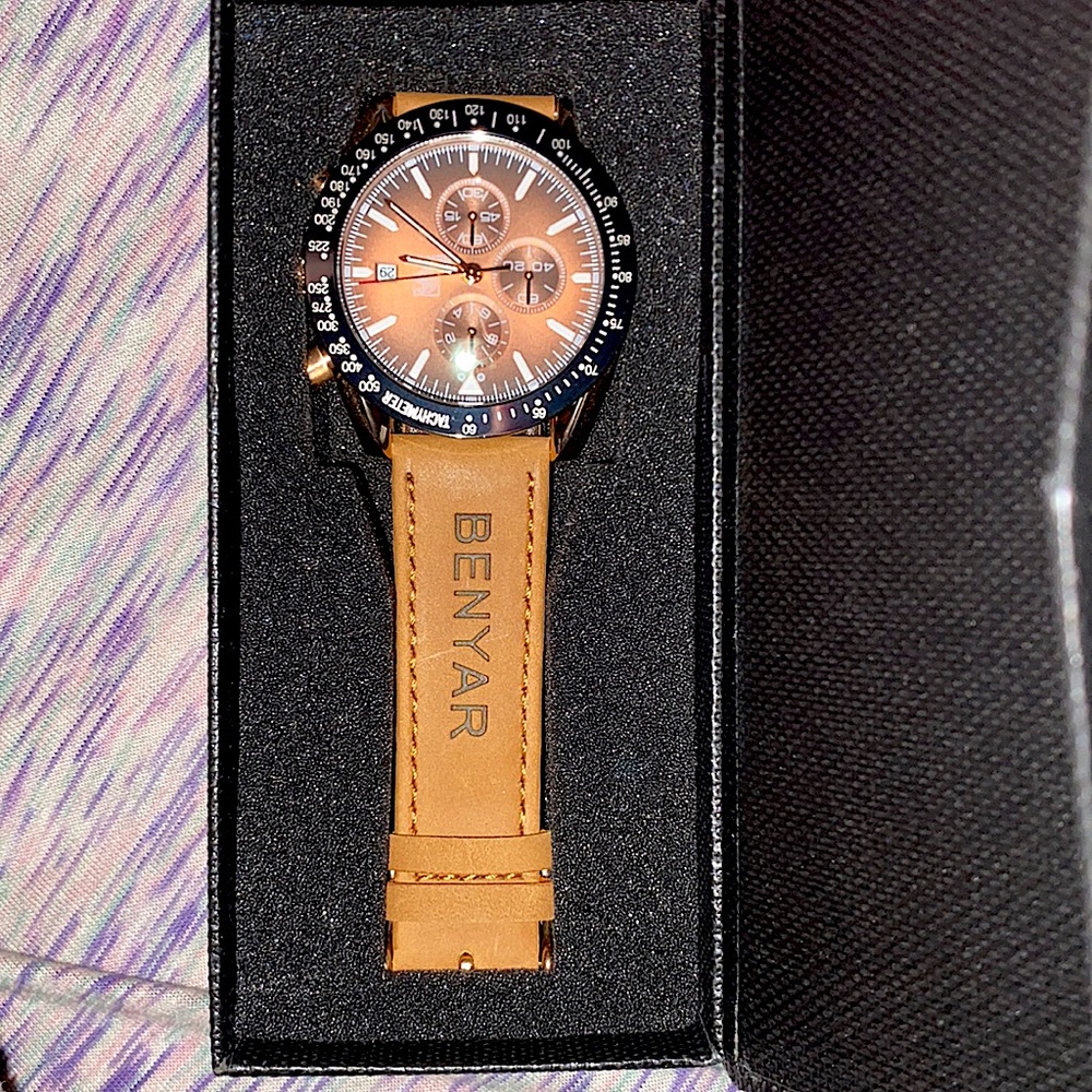 This is a brand new watch and hasn’t been used.